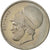 Moneda, Grecia, 20 Drachmes, 1988, MBC+, Cobre - níquel, KM:133