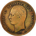 Monnaie, Grèce, George I, 10 Lepta, 1878, TB, Cuivre, KM:55