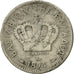 Moneda, Grecia, George I, 10 Lepta, 1894, Paris, BC+, Cobre - níquel, KM:59