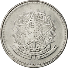 Moneta, Brasile, 10 Cruzados, 1988, SPL-, Acciaio inossidabile, KM:607