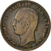 Greece, George I, 5 Lepta, 1878, VF(30-35), Copper, KM:54
