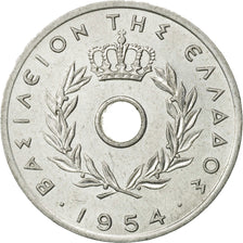 Coin, Greece, 5 Lepta, 1954, AU(55-58), Aluminum, KM:77