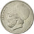 Moneda, Grecia, 20 Drachmes, 1988, MBC, Cobre - níquel, KM:133