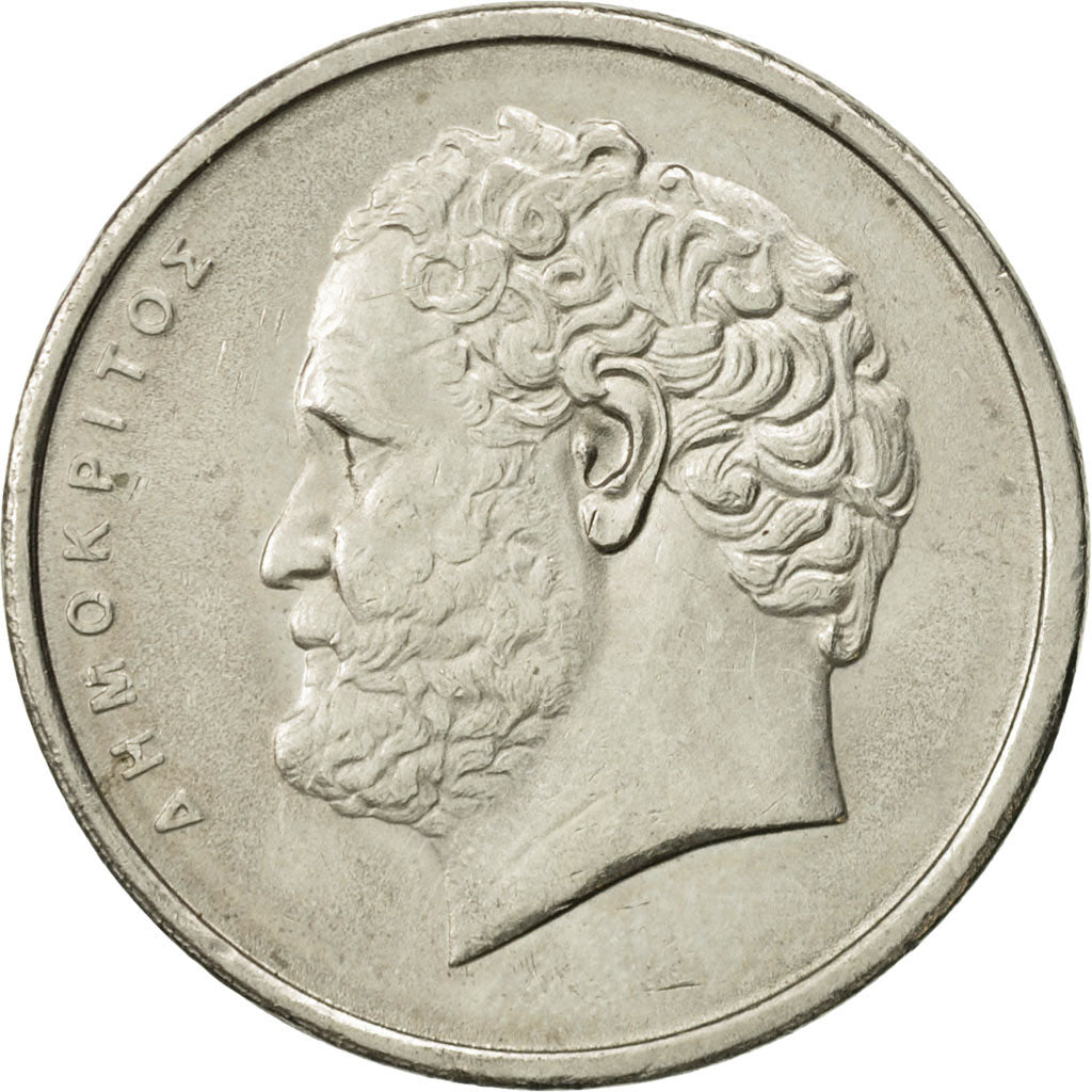 Coin, Greece, 10 Drachmes, 1982, EF(40-45), Copper-nickel, KM:132