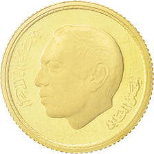 Morocco, al-Hassan II, 250 Dirhams, 1975, Gold, PROOF, KM:66