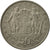 Moneta, Grecja, Constantine II, 50 Lepta, 1966, EF(40-45), Miedź-Nikiel, KM:88