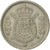 Munten, Spanje, Juan Carlos I, 50 Pesetas, 1975, ZF, Copper-nickel, KM:809