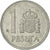 Moneda, España, Juan Carlos I, Peseta, 1985, EBC, Aluminio, KM:821