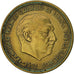 Espagne, Caudillo and regent, 2-1/2 Pesetas, 1956, Madrid, TTB, Aluminum-Bronze