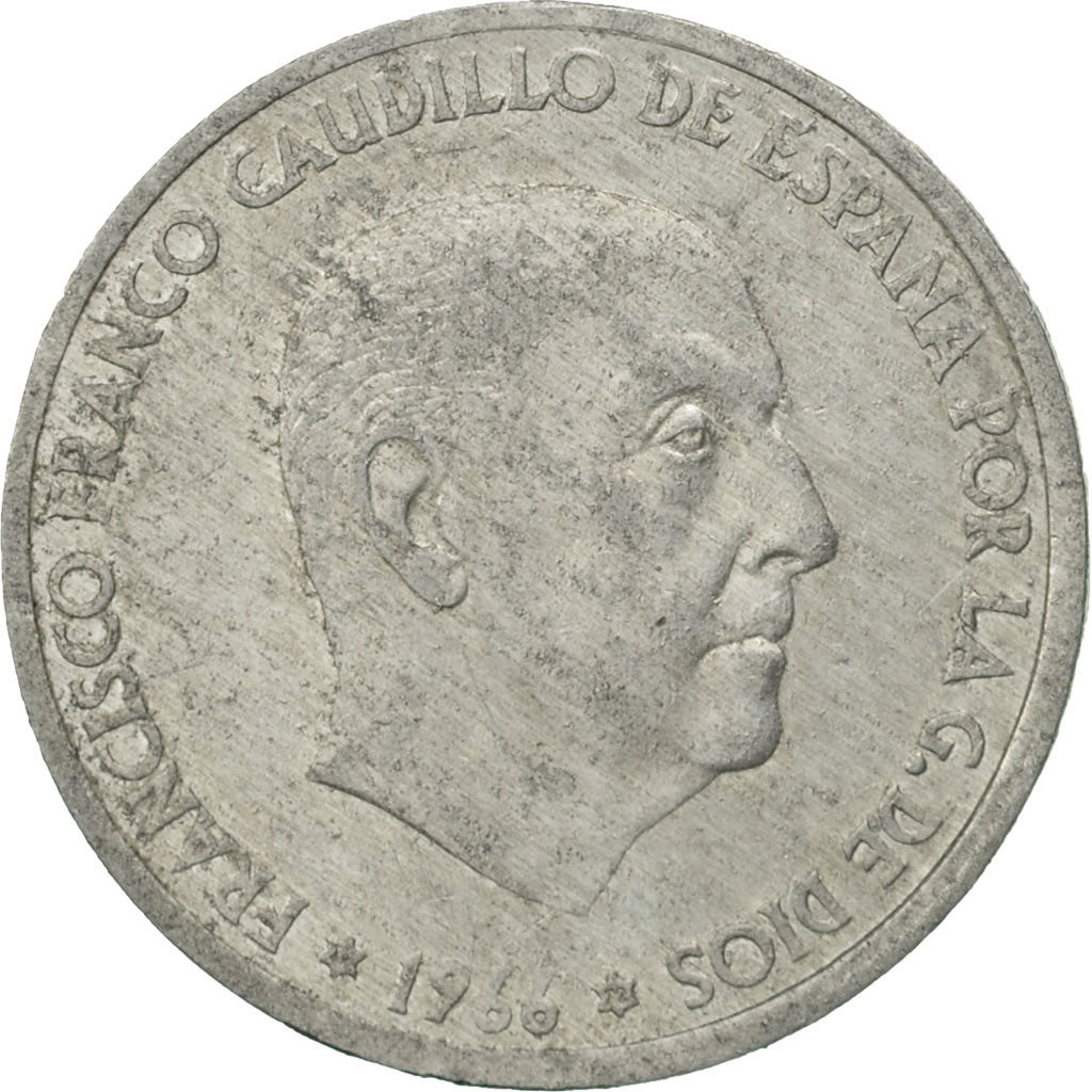 Monnaie, Espagne, Francisco Franco, caudillo, 50 Centimos, 1972, SUP, Aluminium