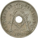 Moneta, Belgio, 25 Centimes, 1921, BB, Rame-nichel, KM:68.1