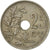 Coin, Belgium, 25 Centimes, 1921, EF(40-45), Copper-nickel, KM:69