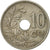 Münze, Belgien, 10 Centimes, 1928, SS, Copper-nickel, KM:86