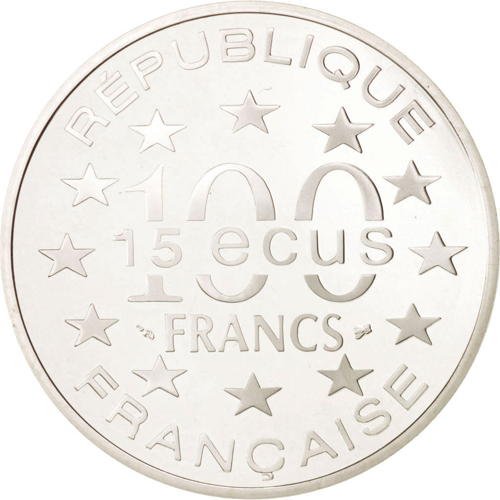 Francia, 100 Francs-15 Ecus, 1995, Paris, FDC, Argento, KM:1114