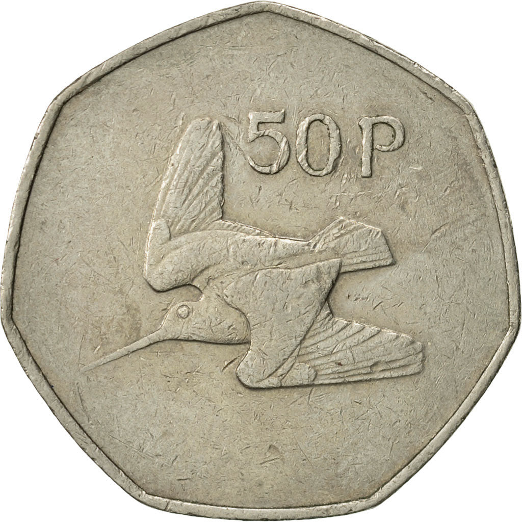 Coin, IRELAND REPUBLIC, 50 Pence, 1978, EF(40-45), Copper-nickel, KM:24