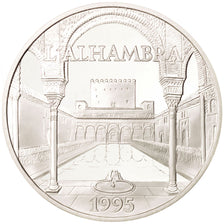 France, 100 Francs-15 Ecus, 1995, Alhambra, Silver, KM:1112