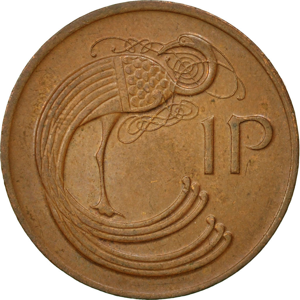 Monnaie, IRELAND REPUBLIC, Penny, 1980, TTB+, Bronze, KM:20