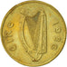 Coin, IRELAND REPUBLIC, 20 Pence, 1986, AU(55-58), Nickel-Bronze, KM:25