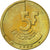 Münze, Belgien, 5 Francs, 5 Frank, 1988, SS, Brass Or Aluminum-Bronze, KM:163