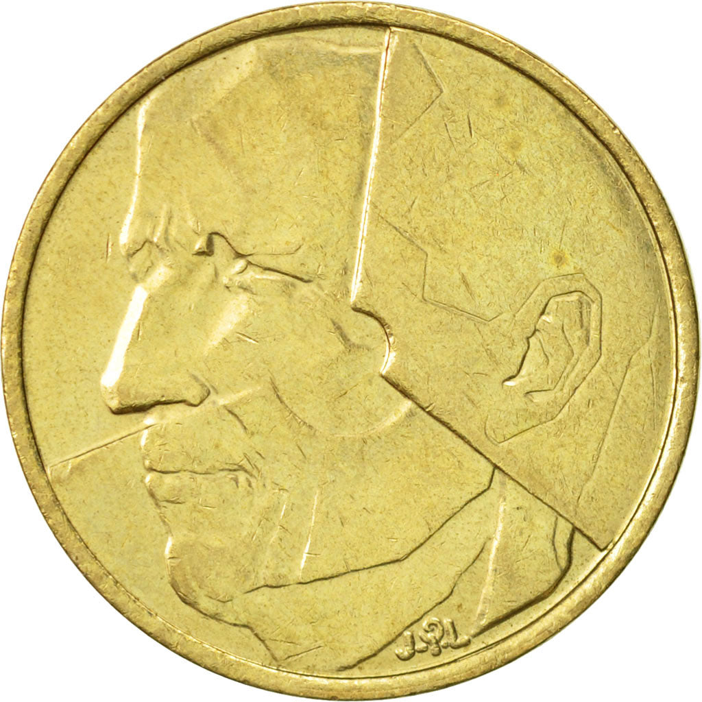 Monnaie, Belgique, 5 Francs, 5 Frank, 1986, TTB, Brass Or Aluminum-Bronze