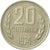 Moneta, Bulgaria, 20 Stotinki, 1974, BB, Nichel-ottone, KM:88