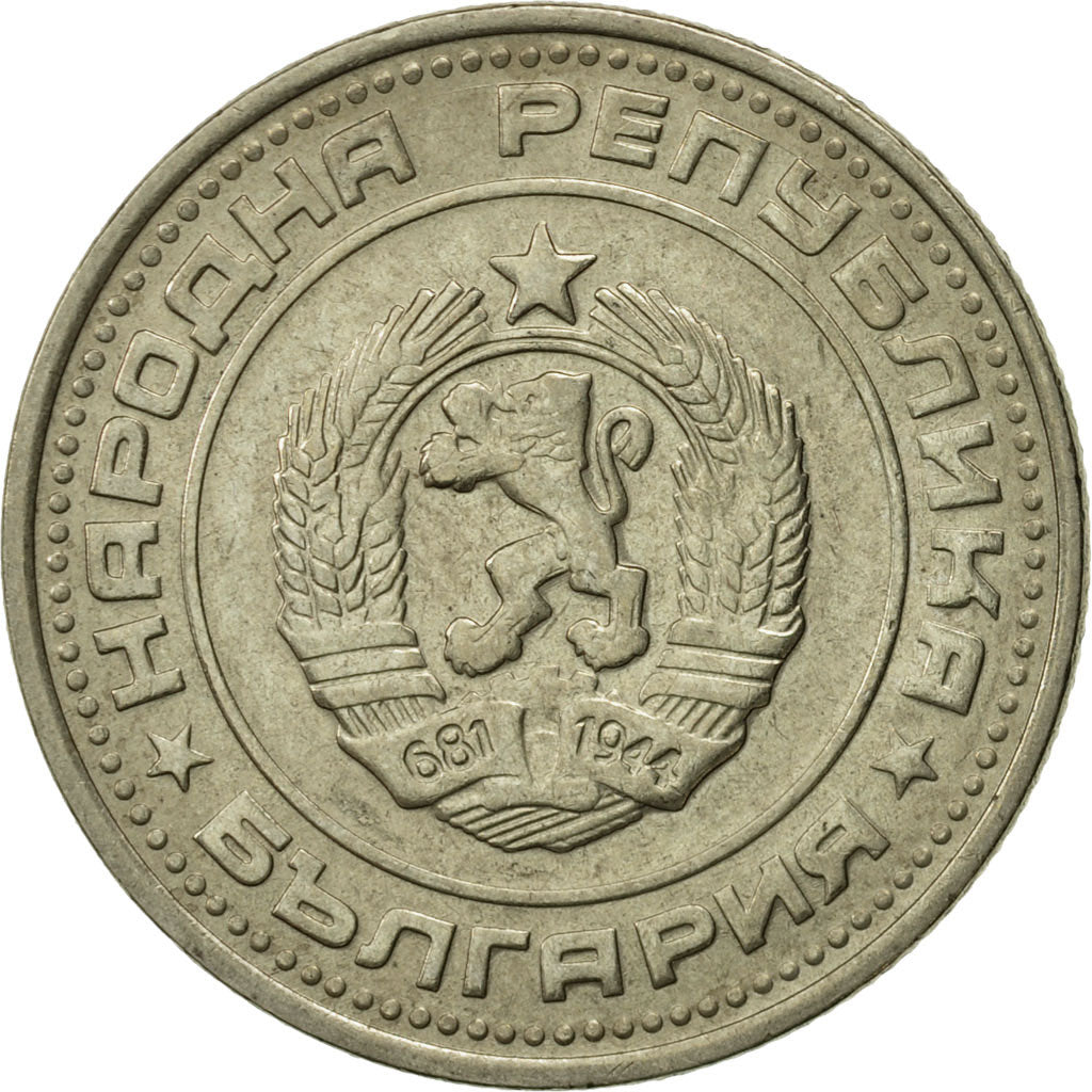 Moneta, Bulgaria, 50 Stotinki, 1974, SPL-, Nichel-ottone, KM:89