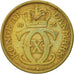 Coin, Denmark, Christian X, Krone, 1925, Copenhagen, VF(20-25), Aluminum-Bronze