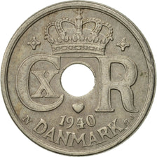 Denmark, Christian X, 10 Öre, 1940, Copenhagen, AU(55-58), Copper-nickel