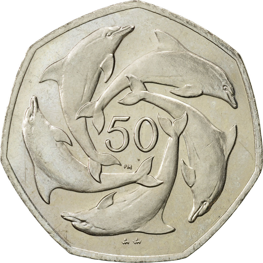 Gibraltar, Elizabeth II, 50 Pence, 1999, Pobjoy Mint, AU(55-58), Copper-nickel