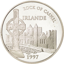 France, 100 Francs-15 Euro, 1997, Rock of Cashel, Silver, KM:1189
