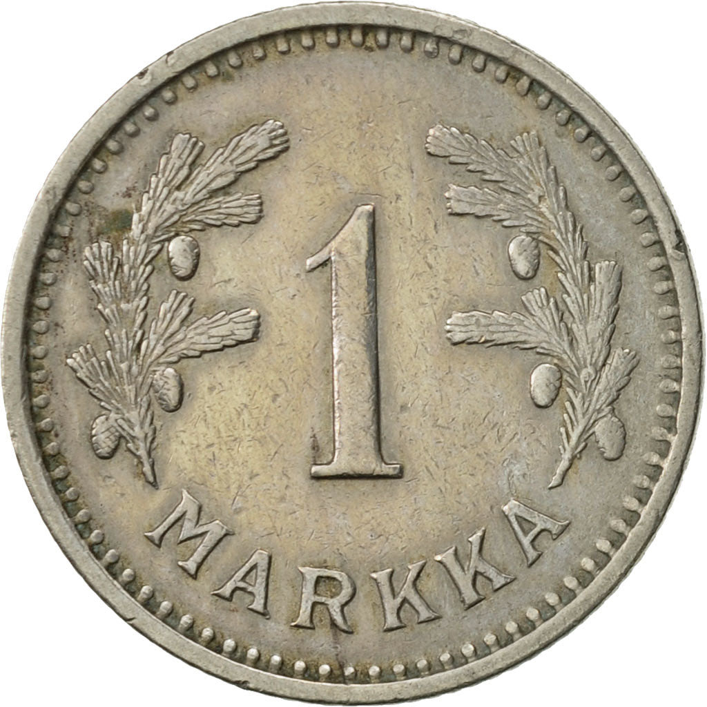 Coin, Finland, Markka, 1933, EF(40-45), Copper-nickel, KM:30