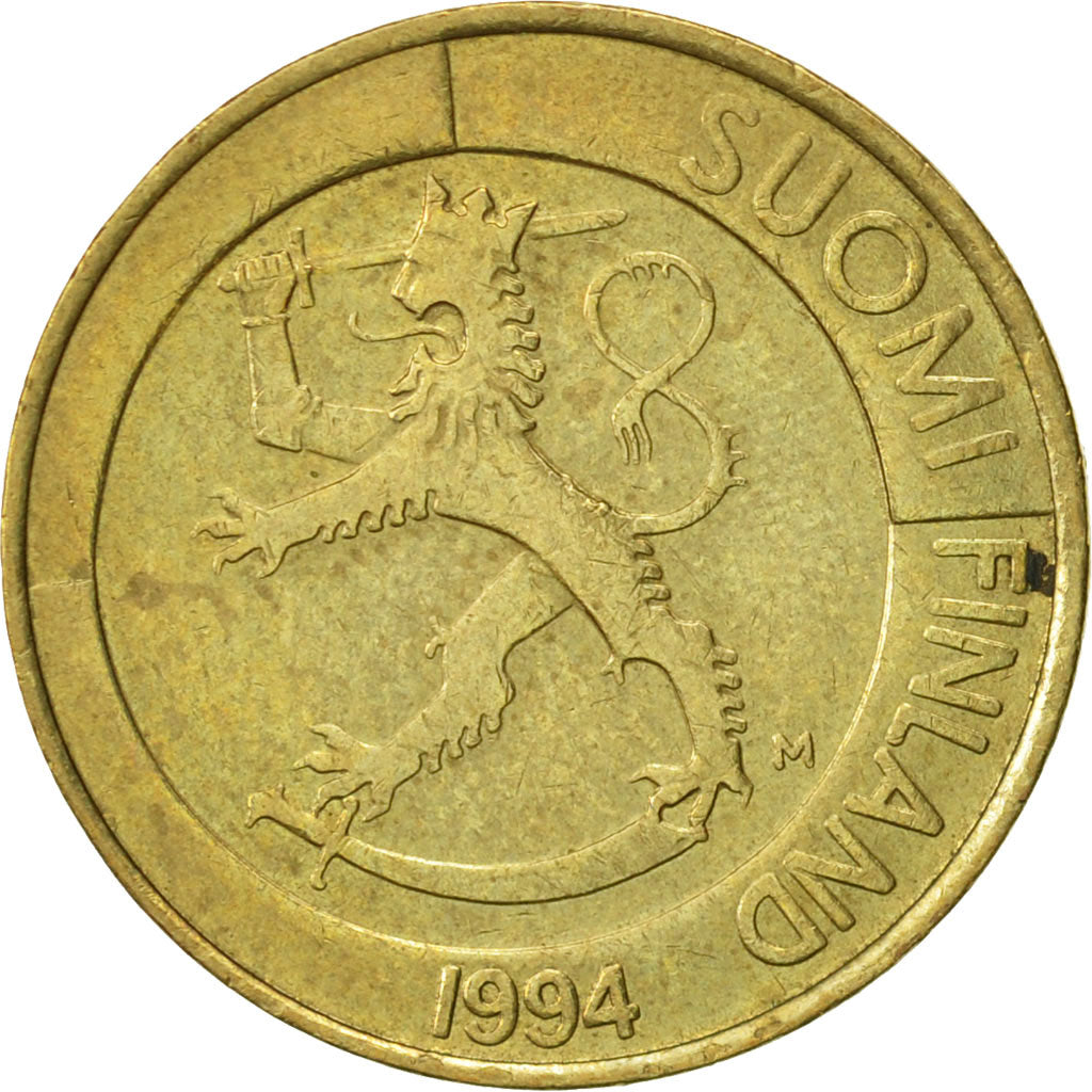 Coin, Finland, Markka, 1994, EF(40-45), Aluminum-Bronze, KM:76