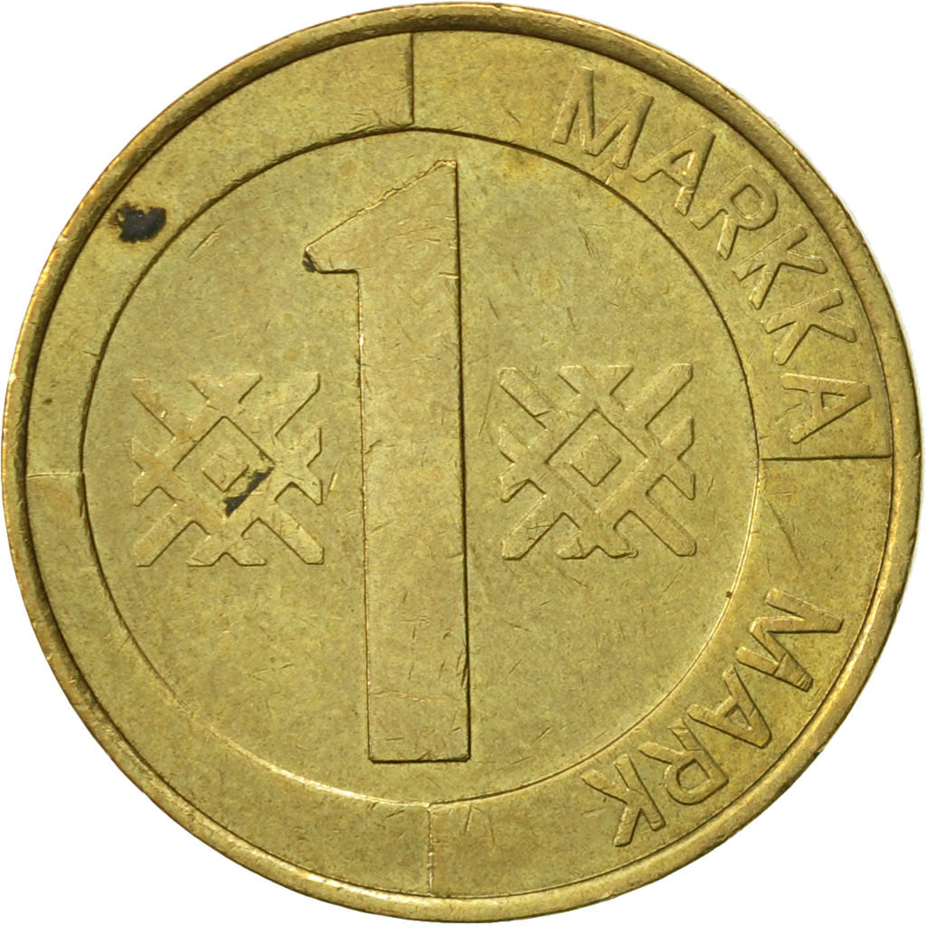 Coin, Finland, Markka, 1994, EF(40-45), Aluminum-Bronze, KM:76