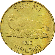 Finland, 5 Markkaa, 1995, AU(50-53), Copper-Aluminum-Nickel, KM:73