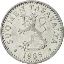 Finland, 10 Pennia, 1985, AU(55-58), Aluminum, KM:46a