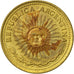 Coin, Argentina, 10 Pesos, 1976, EF(40-45), Aluminum-Bronze, KM:72