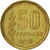 Moneta, Argentina, 50 Centavos, 1972, EF(40-45), Aluminium-Brąz, KM:68