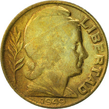 Argentina, 5 Centavos, 1949, BB, Alluminio-bronzo, KM:40