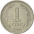 Moneta, Argentina, Peso, 1960, SPL-, Acciaio ricoperto in nichel, KM:57