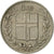 Moneda, Islandia, 25 Aurar, 1963, MBC+, Cobre - níquel, KM:11