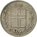 Moneda, Islandia, 25 Aurar, 1963, MBC+, Cobre - níquel, KM:11