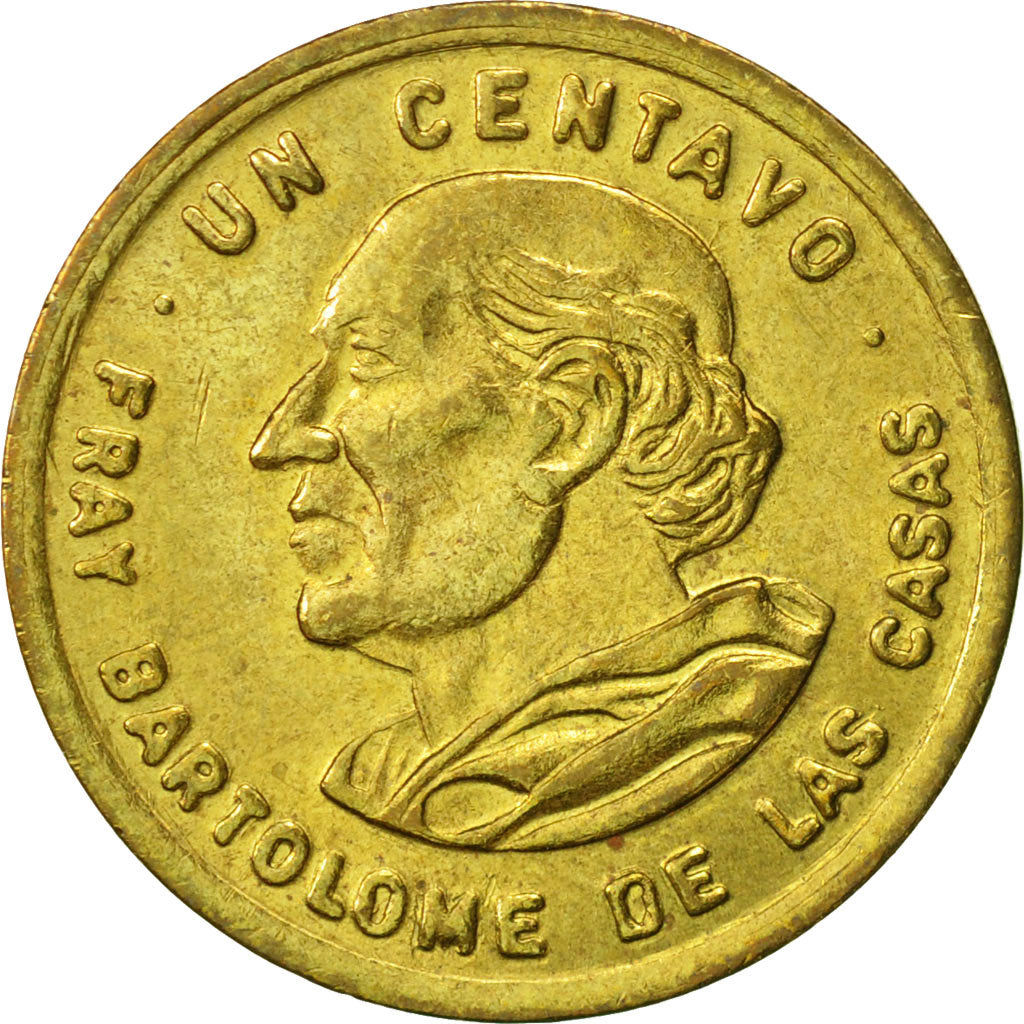 Guatemala, Centavo, Un, 1993, AU(55-58), Brass, KM:275.5