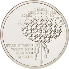 Israel, New Sheqel, 1999, Utrecht, High-Tech, Silver, KM:325
