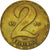 Moneda, Hungría, 2 Forint, 1975, Budapest, MBC, Latón, KM:591