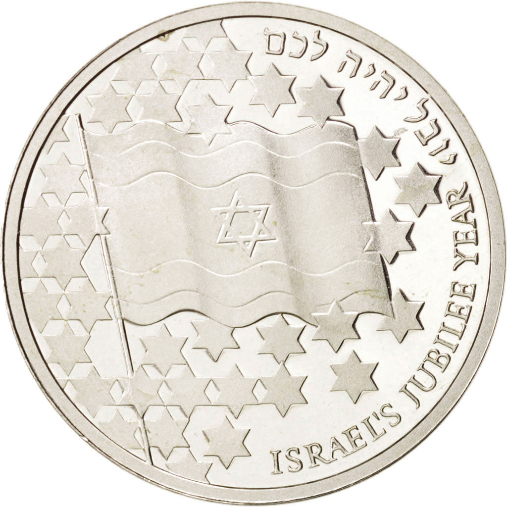 Moneta, Israele, New Sheqel, 1998, Utrecht, Netherlands, FDC, Argento, KM:310