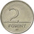 Moneda, Hungría, 2 Forint, 2000, Budapest, MBC+, Cobre - níquel, KM:693