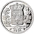 Francia, medalla, Henri V, Reproduction de la 5 Francs Henri V 1831, FDC, Plata