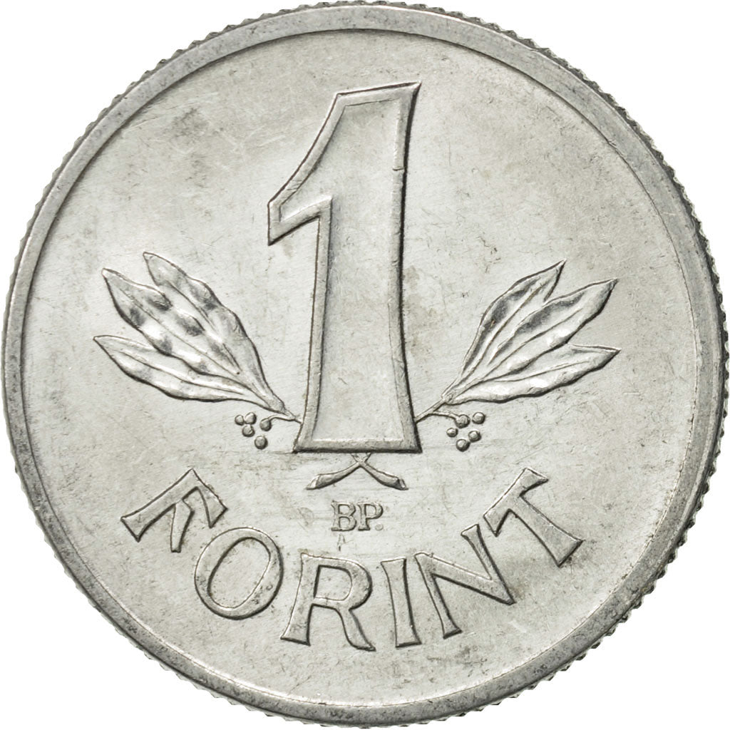 Coin, Hungary, Forint, 1989, Budapest, AU(55-58), Aluminum, KM:575