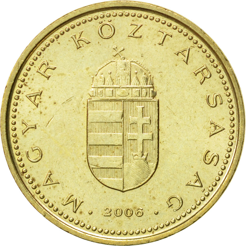 Coin, Hungary, Forint, 2006, Budapest, AU(55-58), Nickel-brass, KM:692