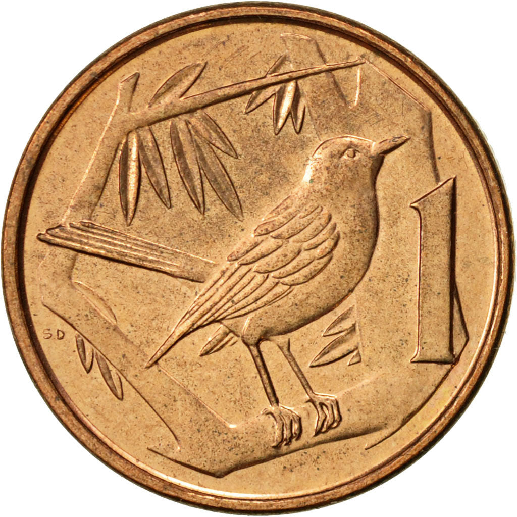 Monnaie, Îles Caïmans, Elizabeth II, Cent, 1996, SUP, Copper Plated Steel